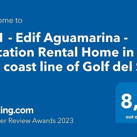 431 - Edif Aguamarina - Vacation Rental Home In The Coast Line Of Golf Del Sur San Miguel de Abona Eksteriør bilde