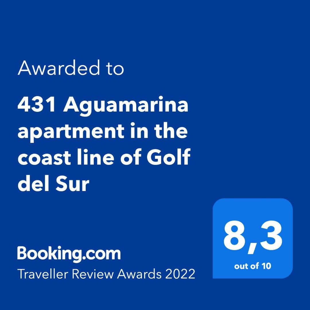 431 - Edif Aguamarina - Vacation Rental Home In The Coast Line Of Golf Del Sur San Miguel de Abona Eksteriør bilde